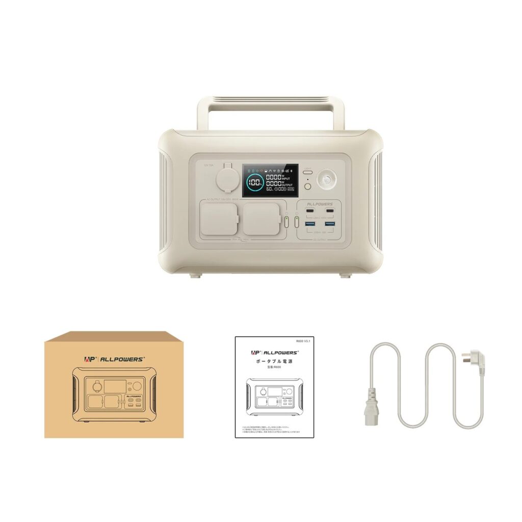ALLPOWERS R600 付属品画像