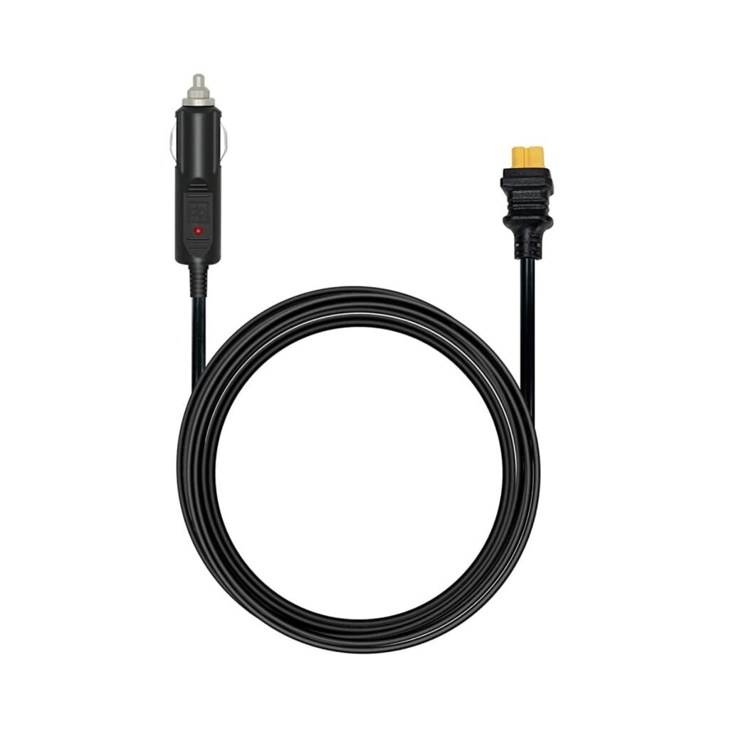 ALLPOWERS R600用充電用シガーソケットケーブル画像