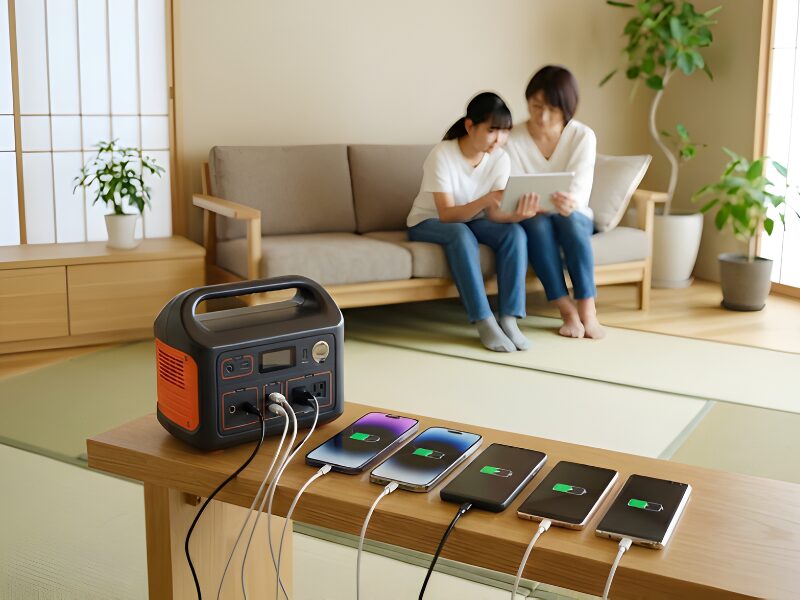 1000Whでスマホはどれくらい充電可能？