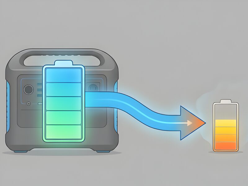 変換効率と実容量で2000Whの目安を計算