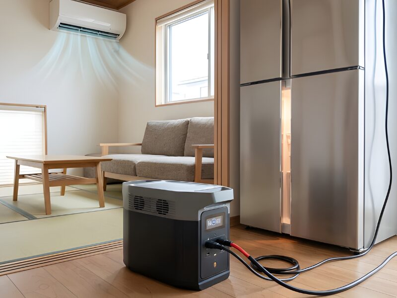 エアコンや冷蔵庫は何時間使えるか解説