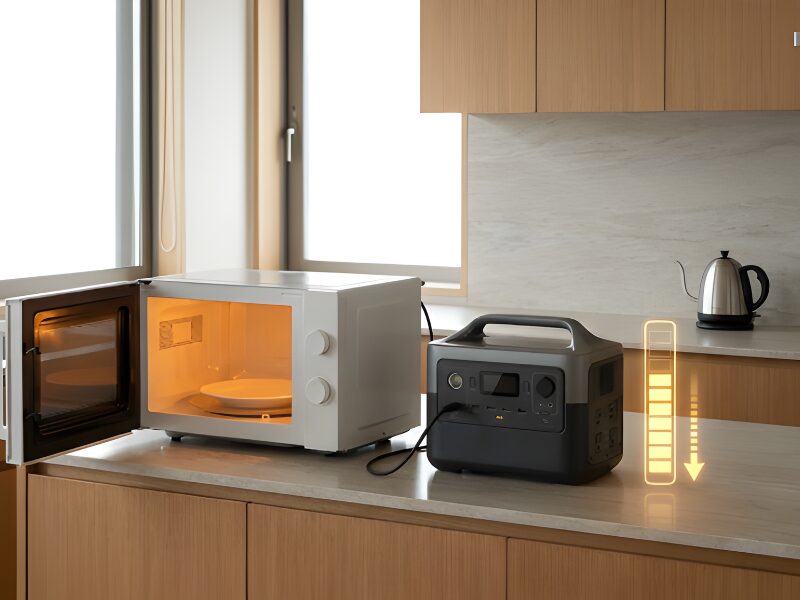 電子レンジなど高出力家電の使用回数