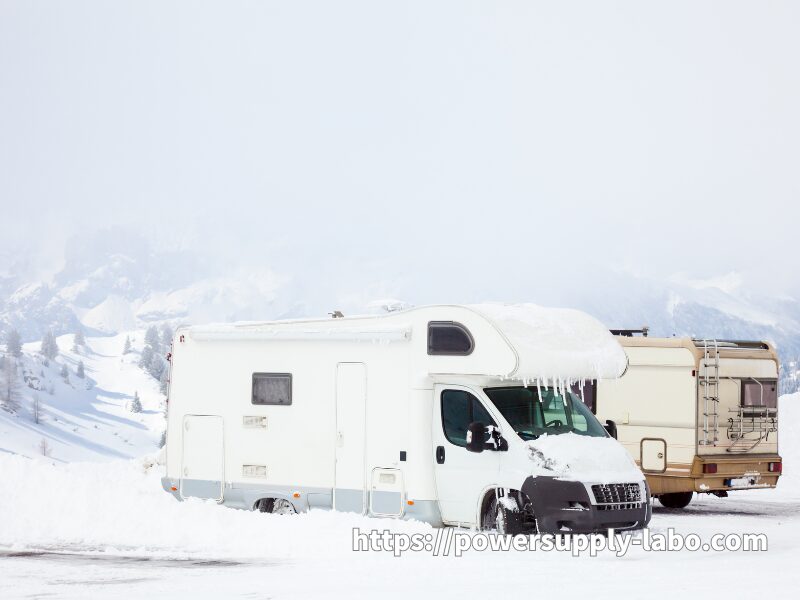 低温下での性能低下と充電