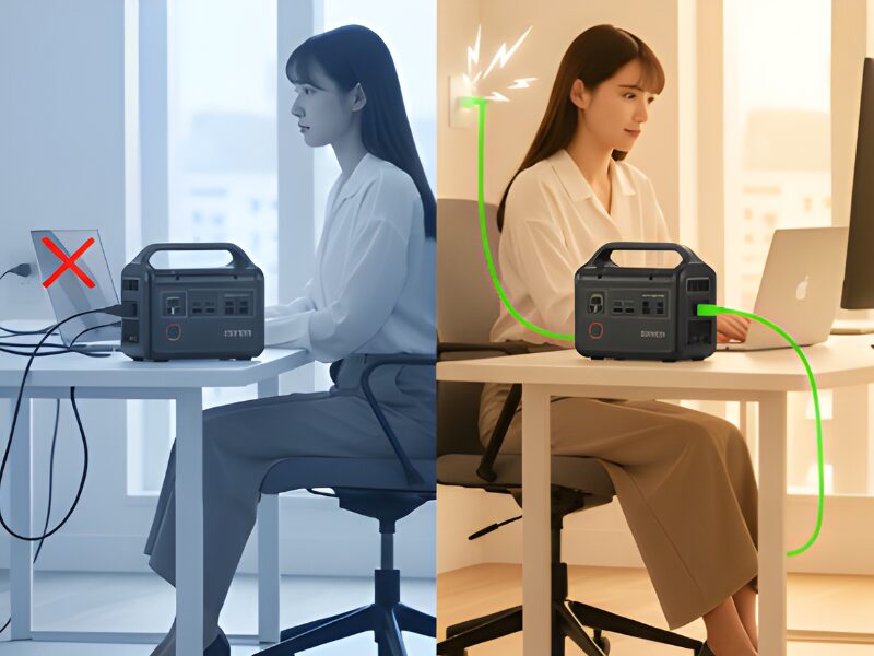 UPS機能とパススルーの違い