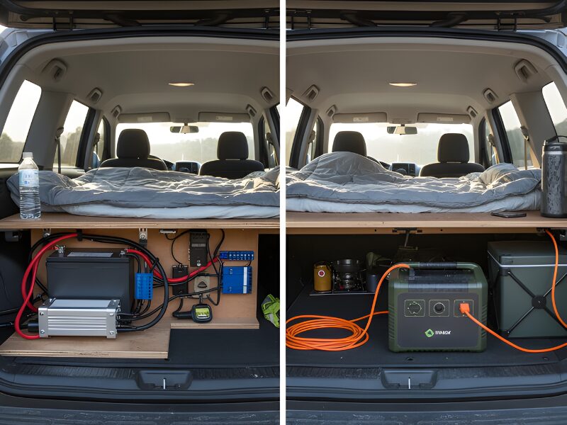 車中泊でのメリットとデメリットを比較解説