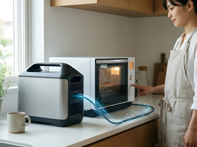 1500Whで電子レンジは何分動く？