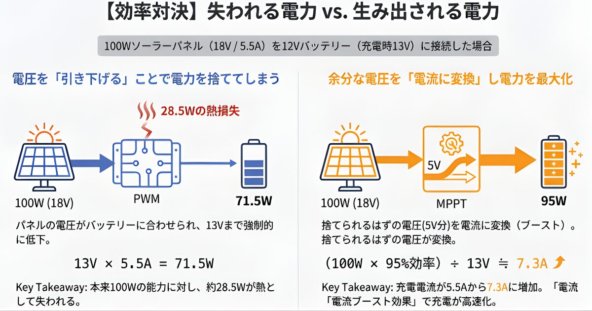 PWMとMPPTの違いは?ソーラー発電の効率と選び方を徹底解説