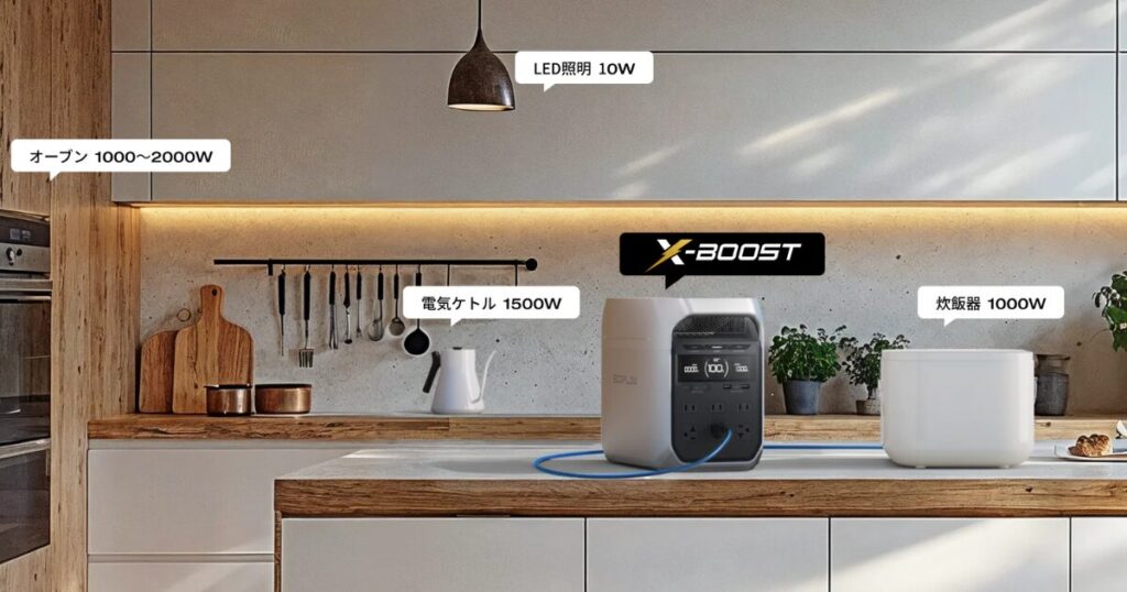 EcoFlow　X-BOOST画像