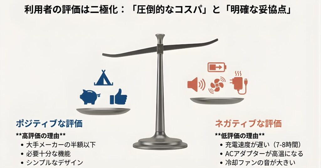 GRECELLポータブル電源の口コミ評価：圧倒的なコスパと充電速度